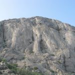 Скалы над тропой Голицына